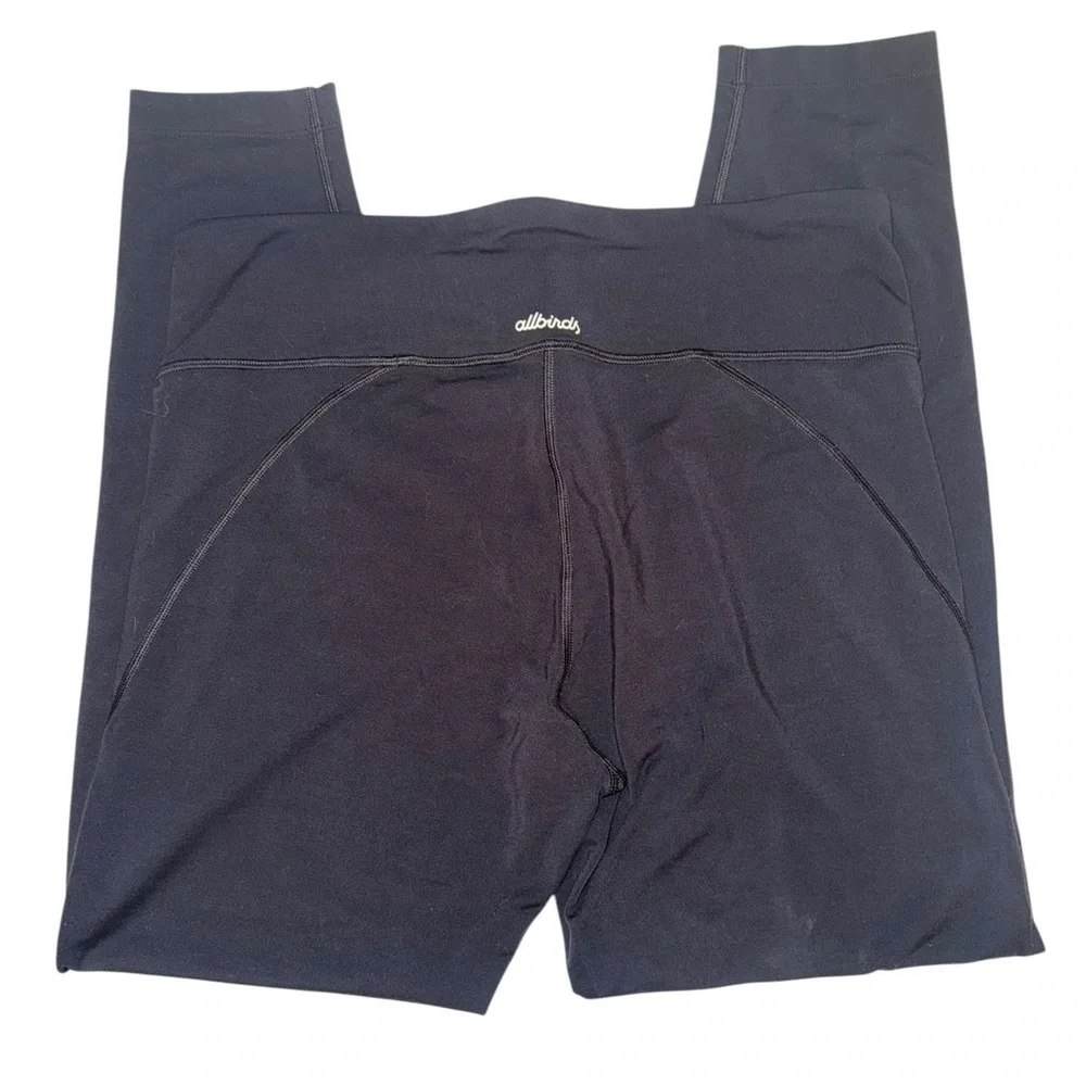 Allbirds High Rise Performance Leggings Black Sustainable Stretch XL - Picture 6 of 6